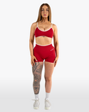 WILLOW SHORTS IN CHERRY