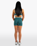 WILLOW SHORTS IN FOREST GREEN