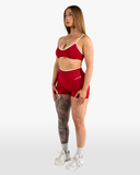 WILLOW SHORTS IN CHERRY