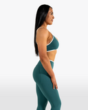 WILLOW BRA IN FOREST GREEN