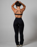 REVERIE FLARES IN BLACK
