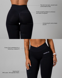 REVERIE FLARES IN BLACK