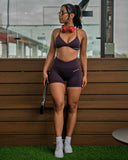 REVERIE SHORTS IN VIOLET