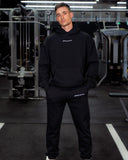 LEGACY OVERSIZED HOODIE IN BLACK