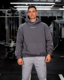 LEGACY OVERSIZED HOODIE IN GREY