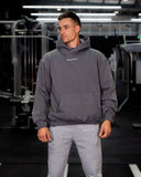 LEGACY OVERSIZED HOODIE IN GREY