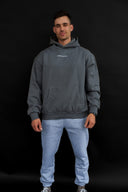 LEGACY OVERSIZED HOODIE IN GREY UNCVR ACTIVE