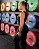 LEGACY RIBBED CROP TANK IN BLACK