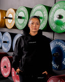 LEGACY OVERSIZED HOODIE IN BLACK