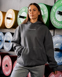 LEGACY OVERSIZED HOODIE IN GREY