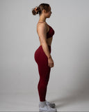 SOLACE SPORTS BRA IN ROSE