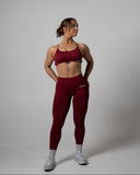 SOLACE SPORTS BRA IN ROSE