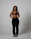 REVERIE SPORTS BRA IN BLACK