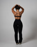 REVERIE FLARES IN BLACK