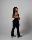 REVERIE SPORTS BRA IN BLACK