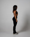 REVERIE FLARES IN BLACK