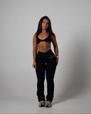 REVERIE SPORTS BRA IN BLACK