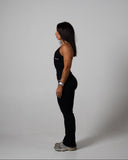 REVERIE TOP IN BLACK