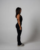 REVERIE TOP IN BLACK