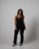 REVERIE TOP IN BLACK