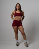 SOLACE SPORTS BRA IN ROSE