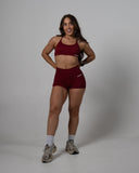SOLACE SPORTS BRA IN ROSE