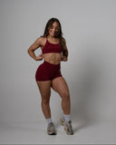 SOLACE SPORTS BRA IN ROSE