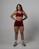 SOLACE SPORTS BRA IN ROSE