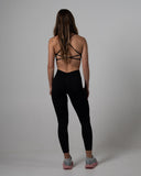 SOLACE SPORTS BRA IN BLACK