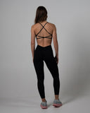 SOLACE SPORTS BRA IN BLACK