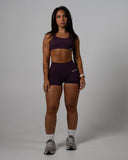 SOLACE SPORTS BRA IN VIOLET