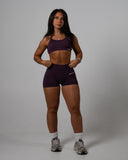 SOLACE SPORTS BRA IN VIOLET