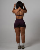 SOLACE SPORTS BRA IN VIOLET