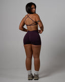 SOLACE SPORTS BRA IN VIOLET