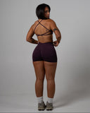 SOLACE SHORTS IN VIOLET