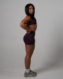SOLACE SPORTS BRA IN VIOLET