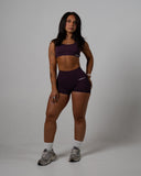 SOLACE SPORTS BRA IN VIOLET