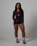 SOLACE JACKET IN VIOLET