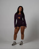 SOLACE JACKET IN VIOLET