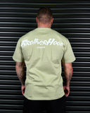 BROTHERHOOD HEAVY OVERSIZED TEE IN MATCHA