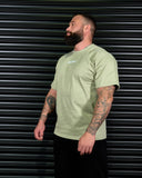 LIFTING CLUB HEAVY OVERSIZED TEE IN MATCHA