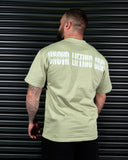 LIFTING CLUB HEAVY OVERSIZED TEE IN MATCHA