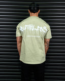 RUTHLESS HEAVY OVERSIZED TEE IN MATCHA