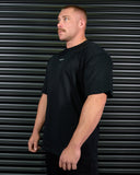 BROTHERHOOD HEAVY OVERSIZED TEE IN BLACK