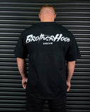 BROTHERHOOD HEAVY OVERSIZED TEE IN BLACK