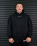 RUTHLESS HEAVY OVERSIZED HOODIE IN BLACK