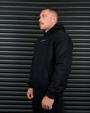 RUTHLESS HEAVY OVERSIZED HOODIE IN BLACK