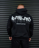 RUTHLESS HEAVY OVERSIZED HOODIE IN BLACK