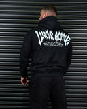 SPIRIT OF FEAR HEAVY OVERSIZED HOODIE IN BLACK