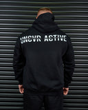 SIGNATURE HEAVY OVERSIZED HOODIE IN BLACK